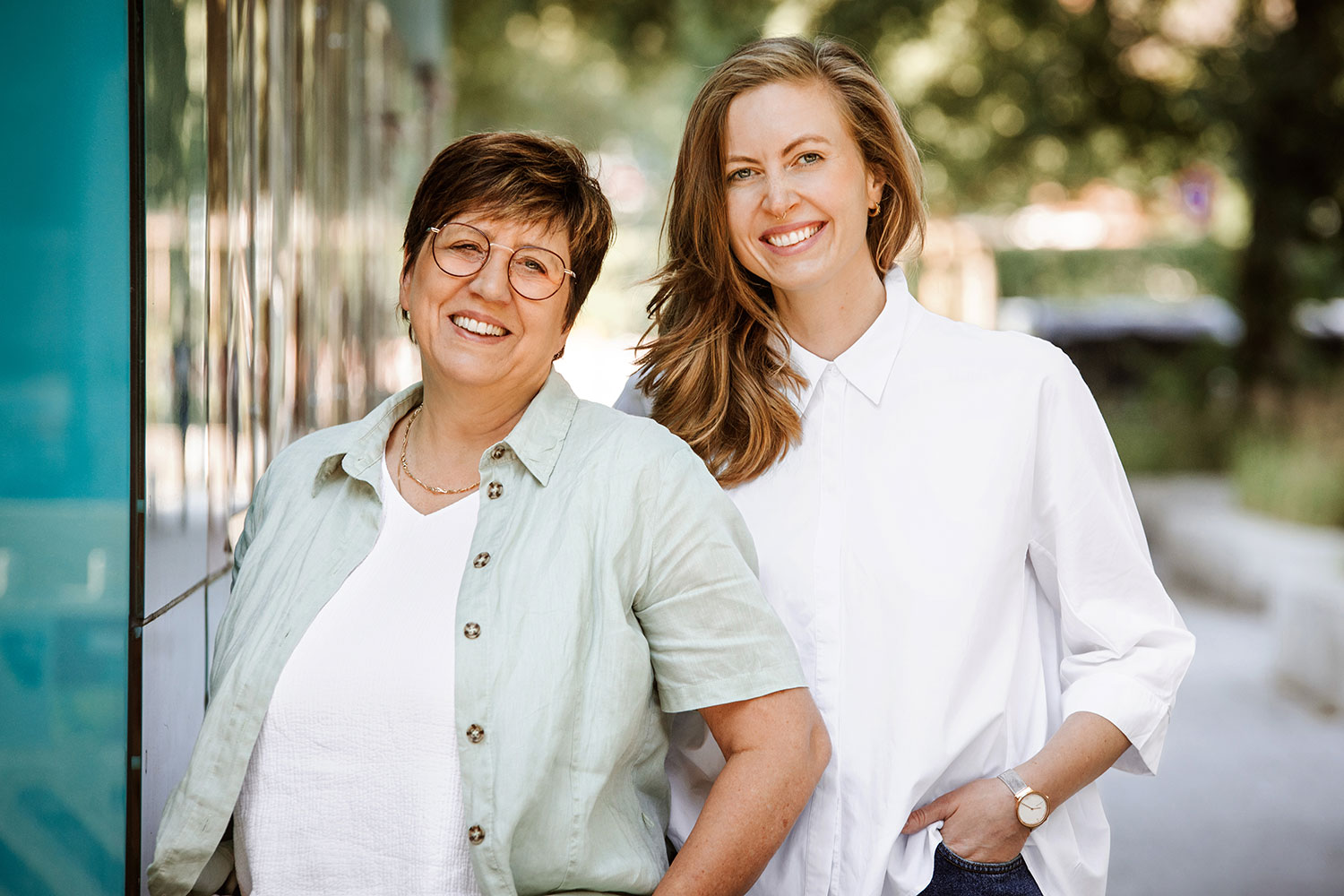 Heide und Stefanie Tiedemann